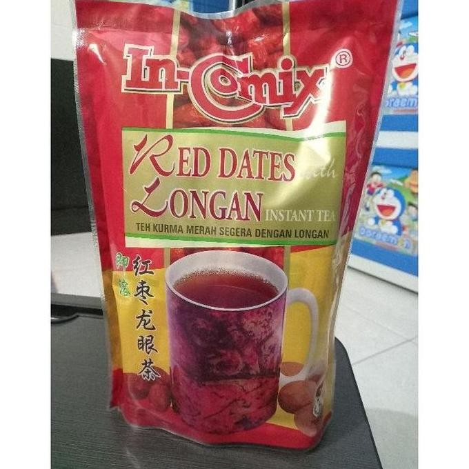 

welcome to tahuan jaya In-Comic Red Dates with Longan Instant Tea/Teh Kurma Merah dgn Longan