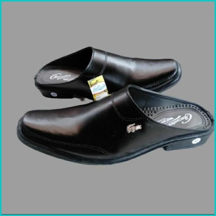 Sepatu Slop Bustong Pria Dewasa Original Kekinian/Sepatu Slop/Sepatu Kantor Pria Cod