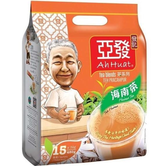 

welcome to tahuan jaya Ah Huat Hainan Tea Tea Blends 15 Sachets x 32g (480g)