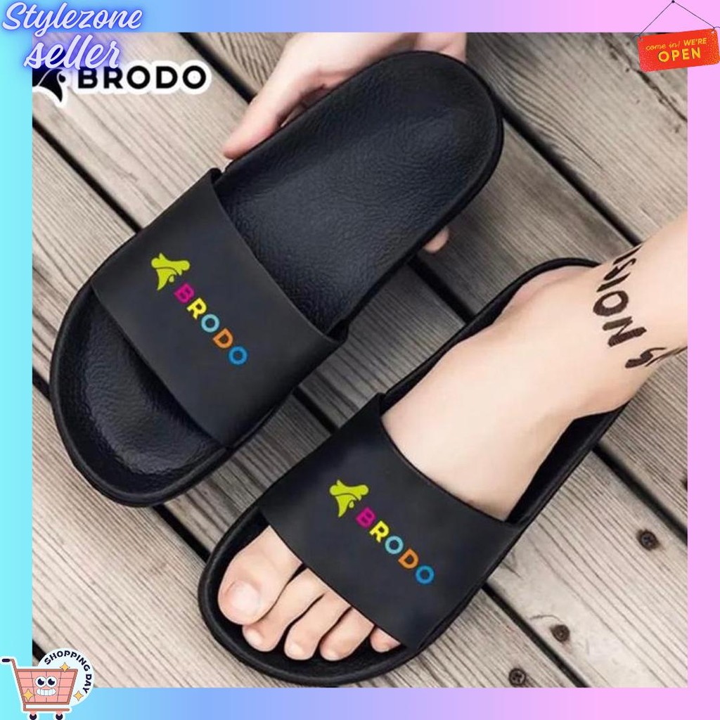 Sandal Slop Pria Original Sendal Brodo Unisex Produk Baru