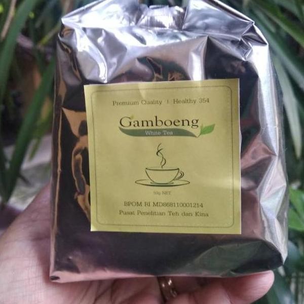 

welcome to tahuan jaya Ori 100% White Tea Gamboeng Original Teh Putih Premium 50gr Refill Ori PPTK Gambung