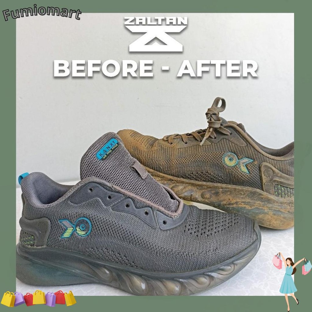 Zaltan Foam Cleaner Sabun Pembersih Sepatu Gunung Tanpa Air 100Ml | Foam Pembersih Sepatu Tanpa Air 