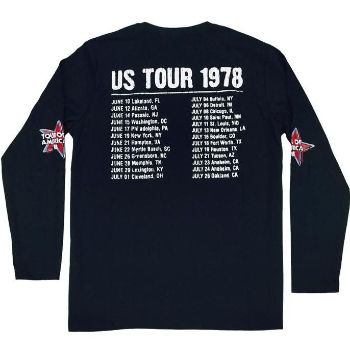 ready  THE ROLLING STONES US TOUR 78 LONG SLEEVE SHIRT