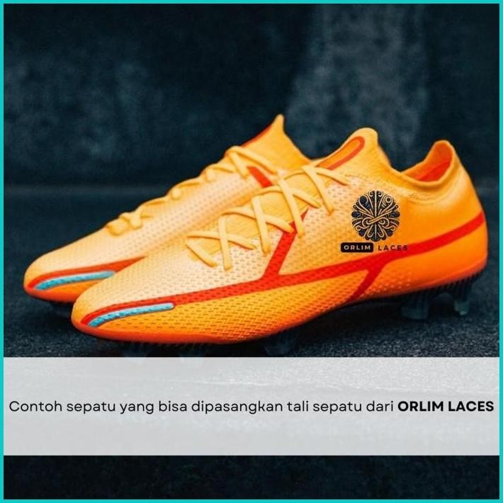 Orlim Laces Tali Sepatu Futsal Sepak Bola Running Lebar 4Mm Sale