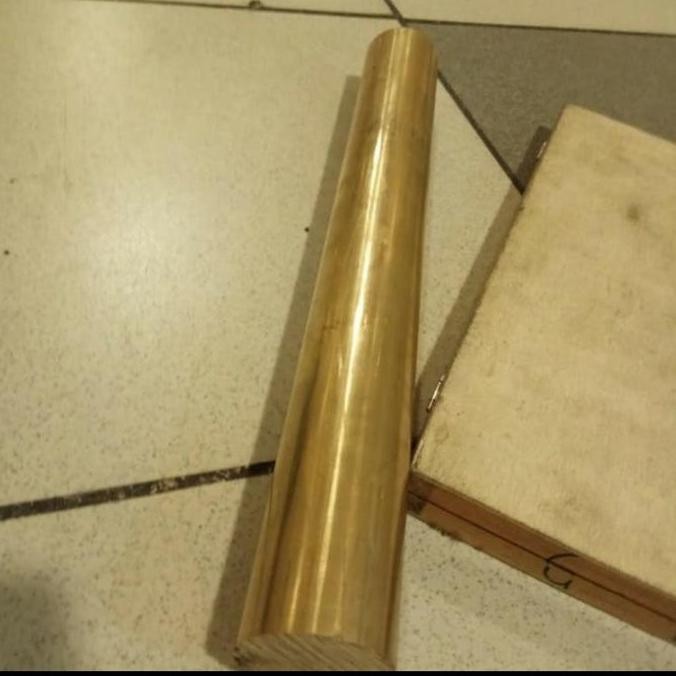 As Kuningan 25 X 310Mm As Kuningan Od 25Mm Panjang 31Cm