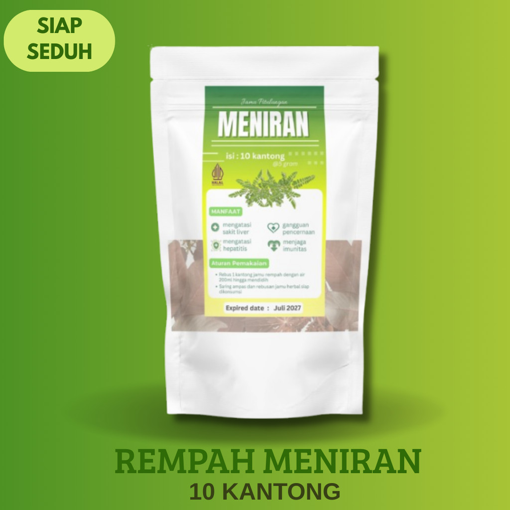 

rempah herbal daun meniran 10 kantong