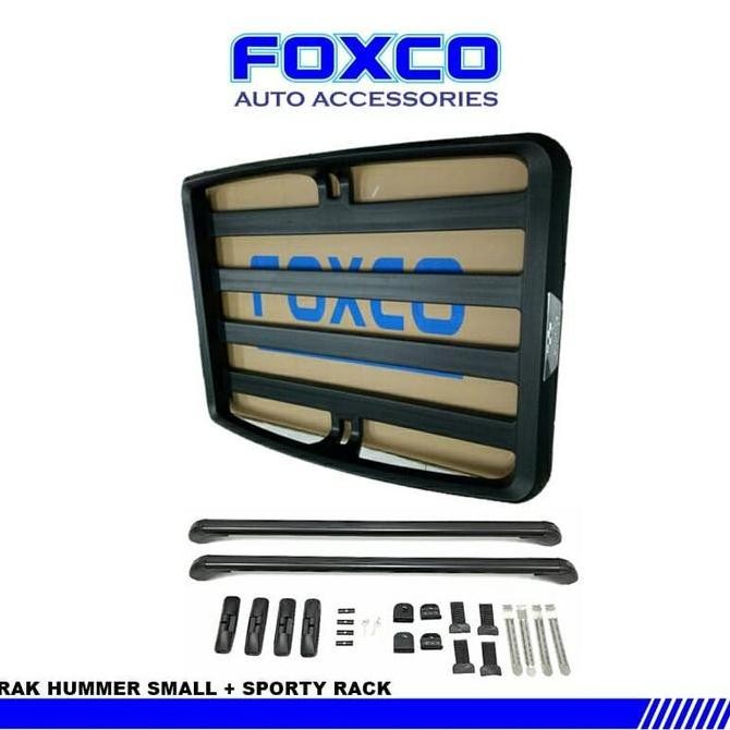 paket rak bagasi atas + kaki rak mobil xpander