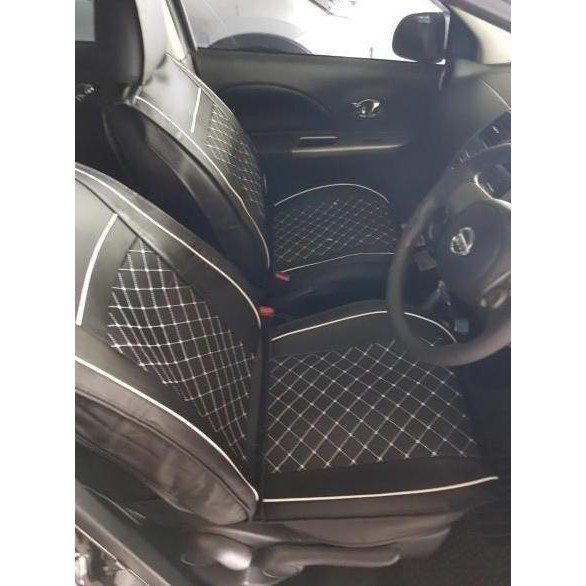 Datsun GO Cover Jok Mobil Kursi Seat BTK Full Set 3 Baris
