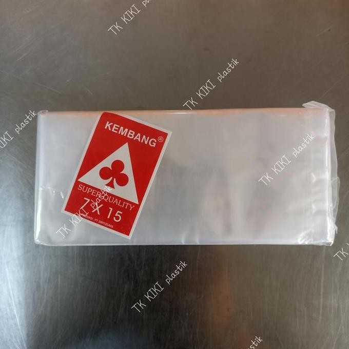 

------] Plastik PP bening Kembang 7x12 | 7x15 | 8x12 | 8x15 tebal 03