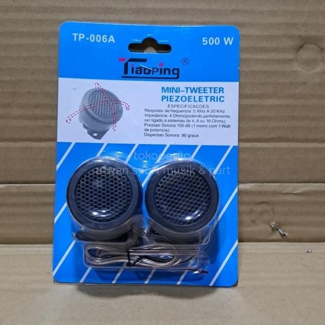 Speaker Mini Tweeter Piezoelectric Car Model 006 A .