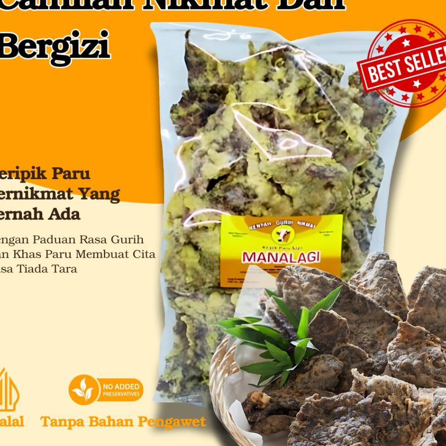 

Keripik Paru Sapi Manalagi Salata