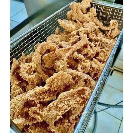 

Kripik Kulit Ayam Crispy Pedas Daun Jeruk Gram Keripik Kulit