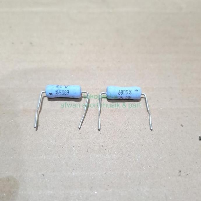 Resistor 68Ohm /68R 3 Watt Original .