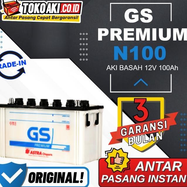 Aki Hardtop Bensin Fj40 Gs N100 100Ah