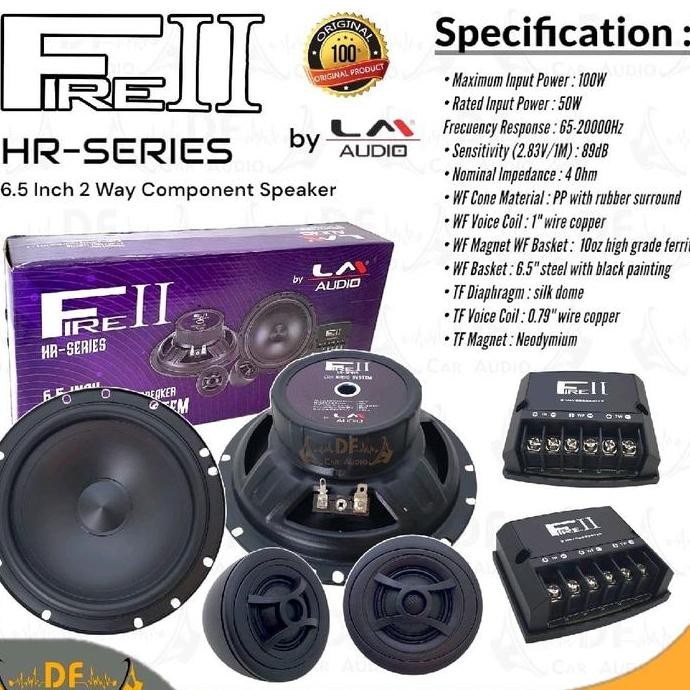 BEBAS ONGKIR - Speaker Split 2way LM FIRE II HR Series