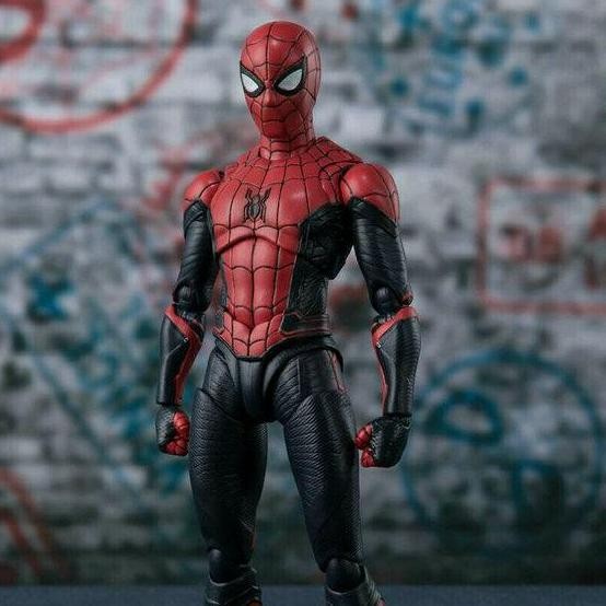 NEW - shf spiderman far from home figure spiderman marvel figure super hero