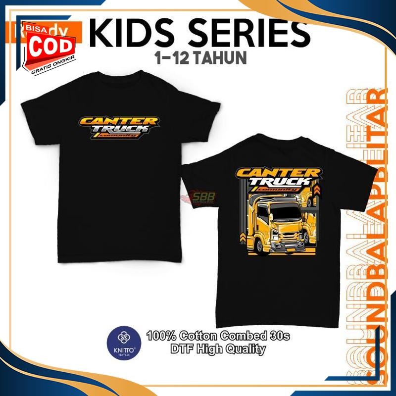 Promo Terbaik Kaos Anak Truk Canter Driver | Viral Kekinian Terbaru 2025 UK-15