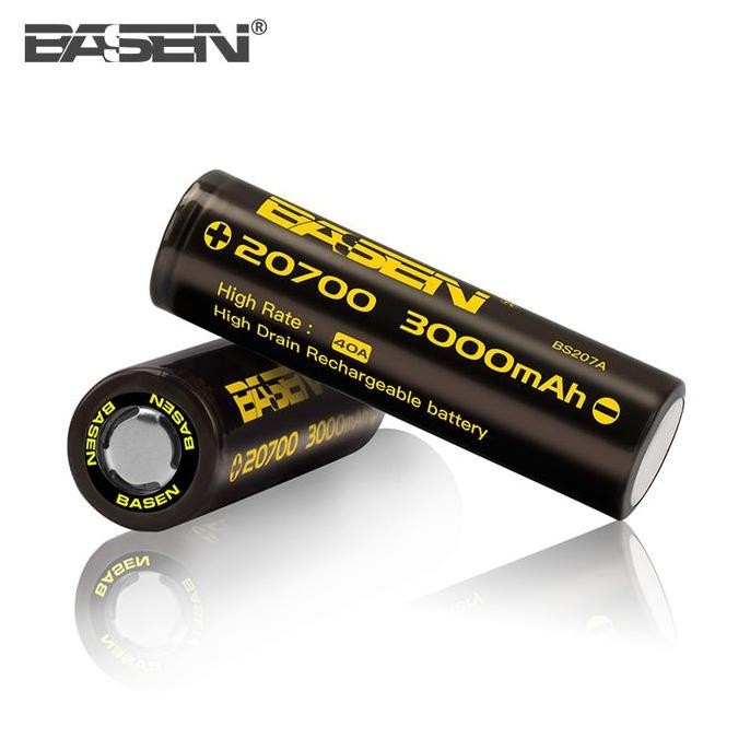 TERBARU - BATERAI BASEN 20700 3000MAH 40A BATTERY FOR MOD VAPORIZER VAPE