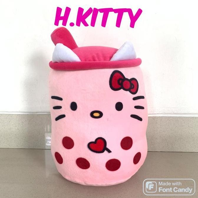 Boneka BOBA BTS/Doraemon/Hello Kitty Bahan Import Korea