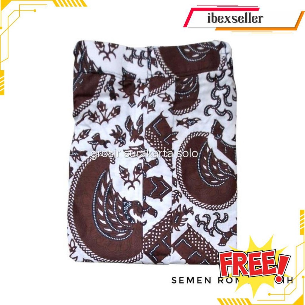 Rok Wiru Anak Tk/Sd / Rok Instan Wiru Jarik Anak / Rok Batik Wiru Instan Cod