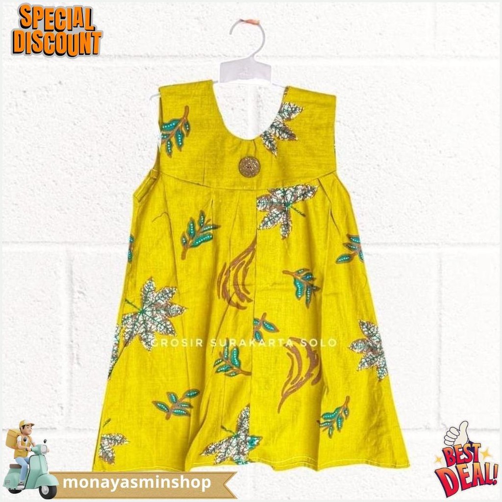 Dress Batik Anak Model Erika Original Produk