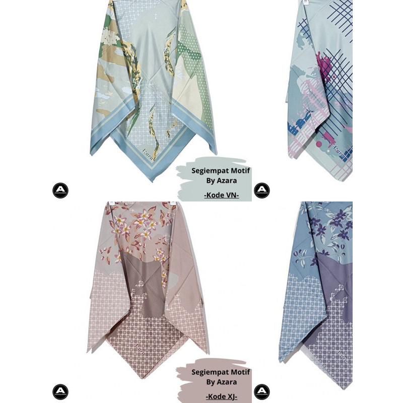 Yasmin’s Yarns - Hijab Segiempat Motif Azara Laser Cut PART 4