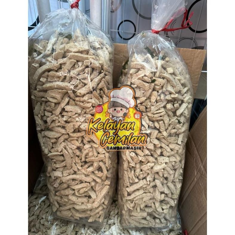 

500Gram/1Kg Basreng Pipih Original Daun Jeruk | Pipih Pedas Biasa | Pipih Pedas Jeruk Purut