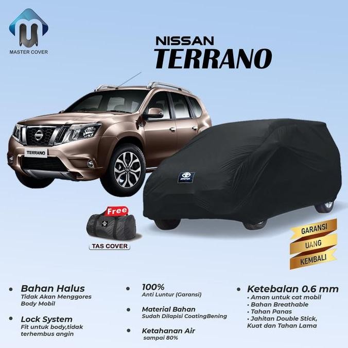 Body Cover Mobil Terrano Sarung Selimut Mobil Nissan Terrano Outdoor Ready