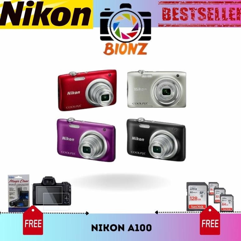 Kamera Nikon A100 / Kamera Digital Nikon A100 Coolpix