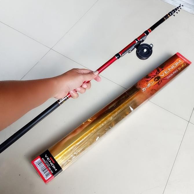 Joran Tegek Custom Kolongan Maguro 360/450 zoom Original