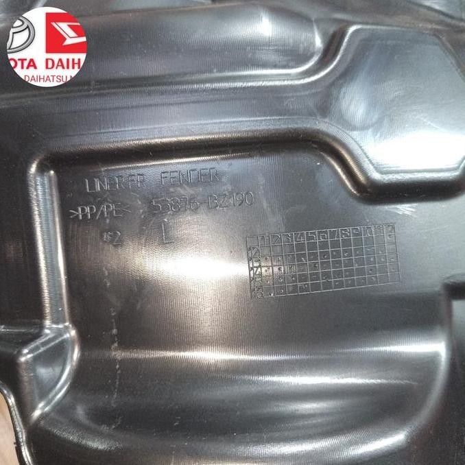Promo 53876-BZ190 Liner Fender (Lh) Kiri atau kanan Depan avanza 2012- 2015 COD