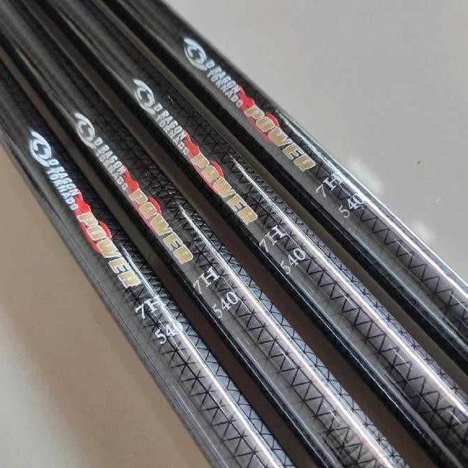 Tegek Zoom VIP Dragon Power Tornado Nasa Carbon SVF 7H Panjang 5,4 M bisa di kunci jadi 4,5 dan 3,6 