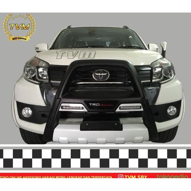 Bumper Bemper Tanduk depan Rush Terios TRD Sportivo DRL Original