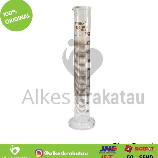 Gelas Ukur 1000ml Pyrex / Measuring Cylinder 1000 ml / 1 Liter / 1L CO