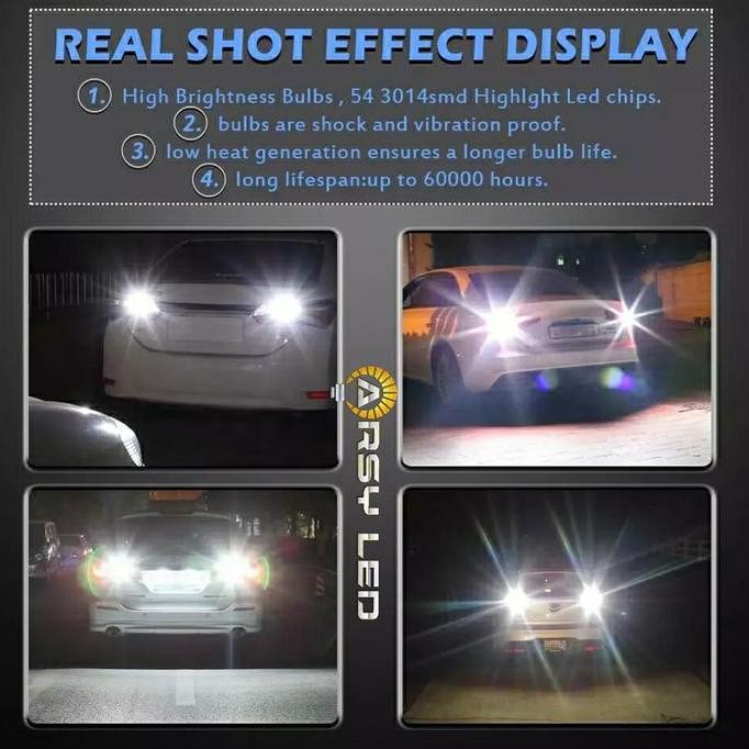 Lampu Rem T20 4 kawat LED Emperor Mobil Brio Calya Sigra Mobilio Rush