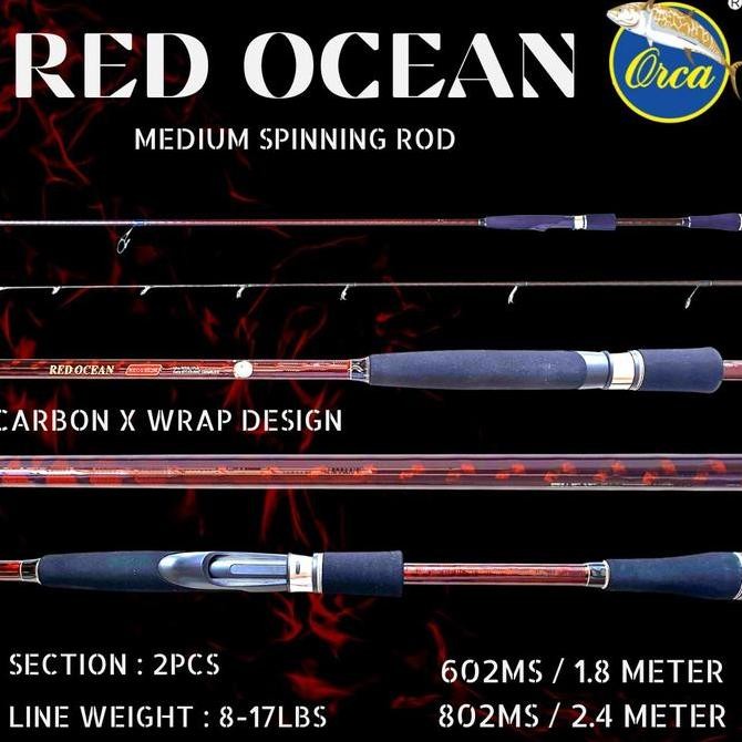 Joran Carbon  Orca Red Ocean & Orca Red Ocean Plus 802M Original