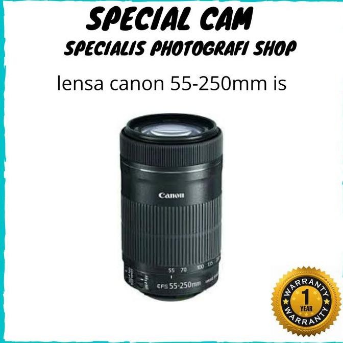 Lensa Canon 55-250Mm Is / Canon 55-250Mm Is Allshop