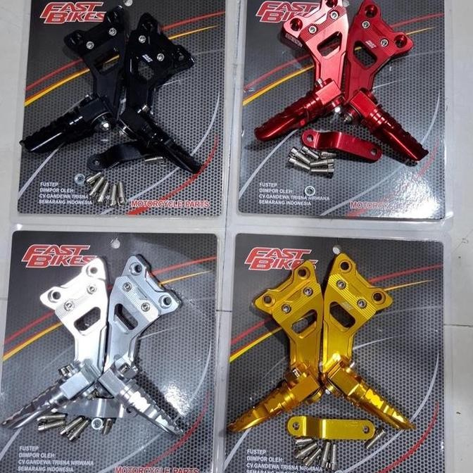 Promo Step Gantung Satria Fu CNC Robot / Step Belakang Satria Fu CNC / Pijakan Kaki Belakang Satria 