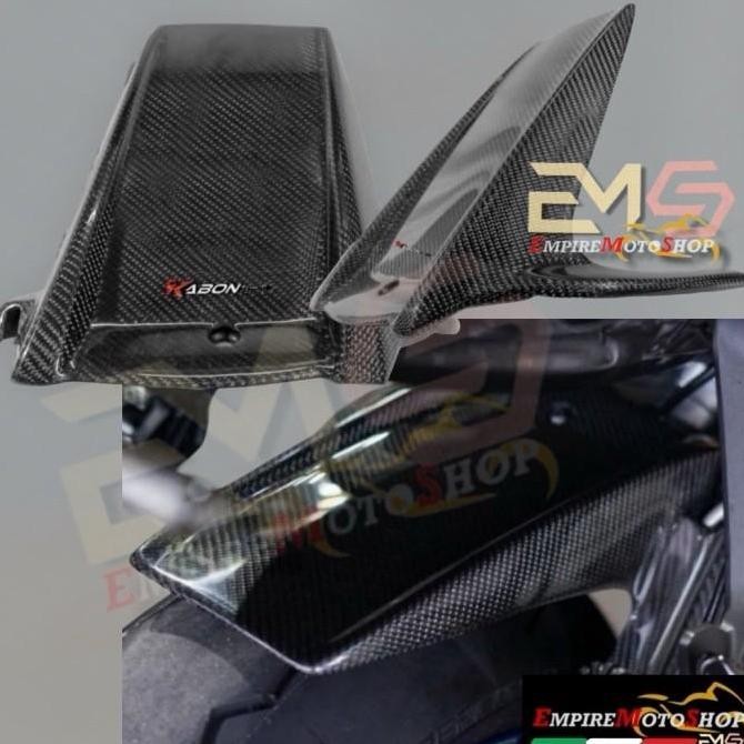 Promo Kabon Spakbor Hugger ZX10R ZX 10 R ZX10 R Carbon Kevlar Premium COD