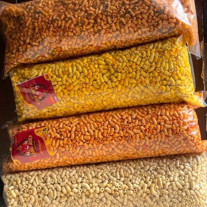 

LS MAKARONI BANTAT PIPA SUPER 1KG - CANG ASEP SNACK Food Makanan Cemilan Pedas