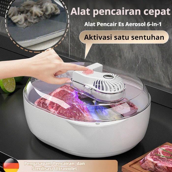 

LS Alat Pencair Daging Makanan Beku Wadah Sterilisasi Potable Defrost Tray Frozen Food Uv Sterilization