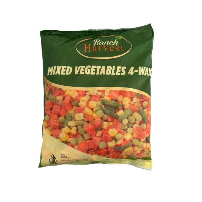 

LS Sayur Mix Vegetables Frozen 1000g / Sayur Campur Beku (Jagung, Wortel & Kacang Polong) Vegetables 1kg
