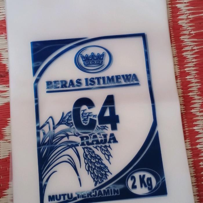 

LS plastik beras C4 raja 2kg isi( 100 lembar)
