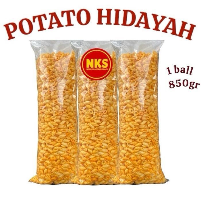 

LS POTATO HIDAYAH RENYAH 1 BALL 850GR -Nks-Snack Food Cemilan Camilan