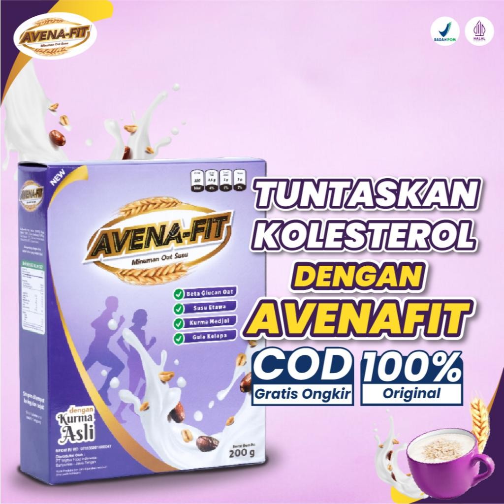 

LS PROMO TERBATAS! ! Avenafit Inovasi Minuman Tinggi Protein Bantu Sehatkan Sistem Pencernaan Normalkan Kadar Kolesterol