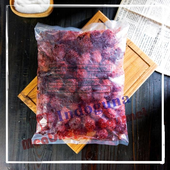 

LS IQF BUAH FROZEN BLACKBERRY BEKU 1KG