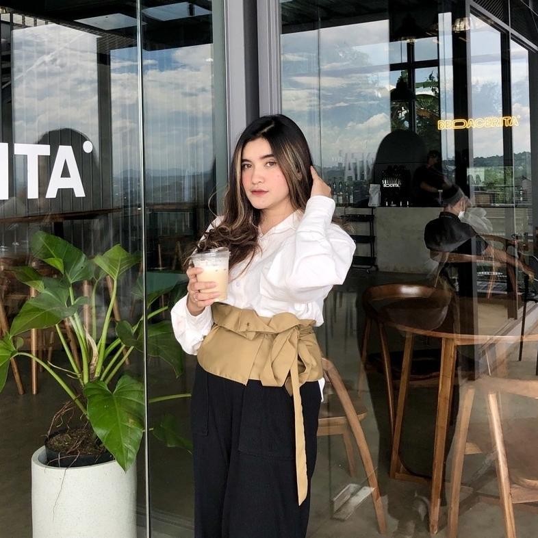 Berkualitas OBI BELT kain fashion / obi fashion wanita / gesper ikat wanita modist 