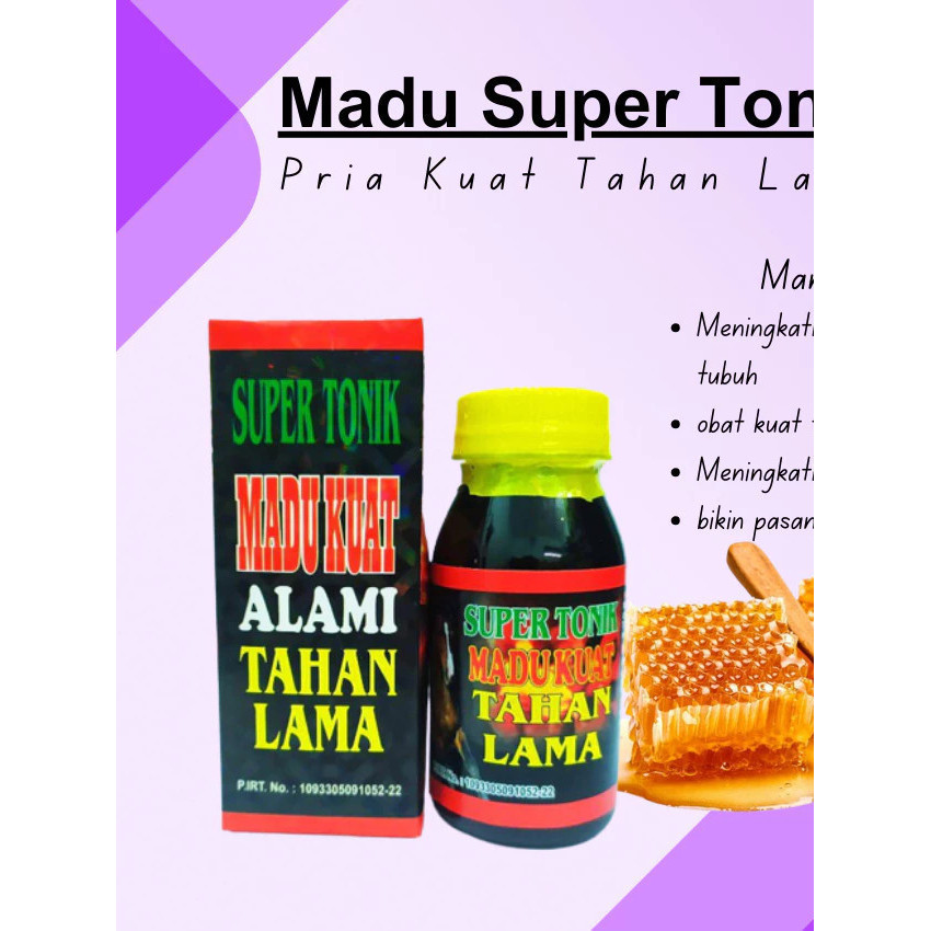 

Madu kuat pria dewasa privasi aman MADU-KUAT SUPER TONIK TAHAN LAMA 6X LEBIH DAHSYAT-MADU SUPER TONIK isi 60ml (25) Manjur