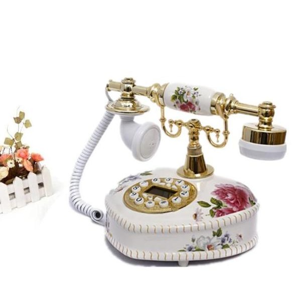 NEW - Telepon Telp Telpon lokal rumah kabel antik klasik retro vintage LOVE