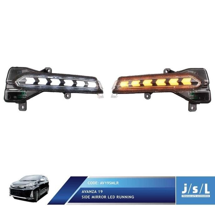 JSL Mirror Running Signal Lamp Avanza / Xenia 2019 LED Lampu Spion